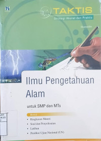 Image of Ilmu Pengetahuan Alam untuk SMP dan MTs