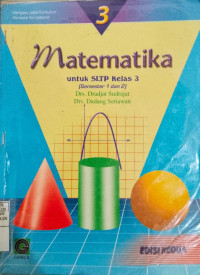 Image of Matematika Untuk SLTP Kelas 3 Semester 1 dan 2