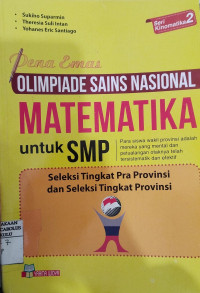 Image of Pena Emas Olimpiade Sains Nasional Matematika