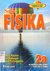 Image of Sains Fisika 2a Untuk SMP Kelas 2